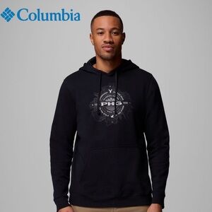 Columbia Men's Black Graphic Hoodie